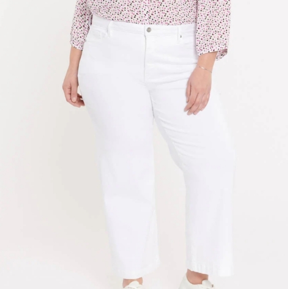 NYDJ Denim - New NYDJ Lift X Tuck Technology High-Rise Wide Leg Jeans/pants